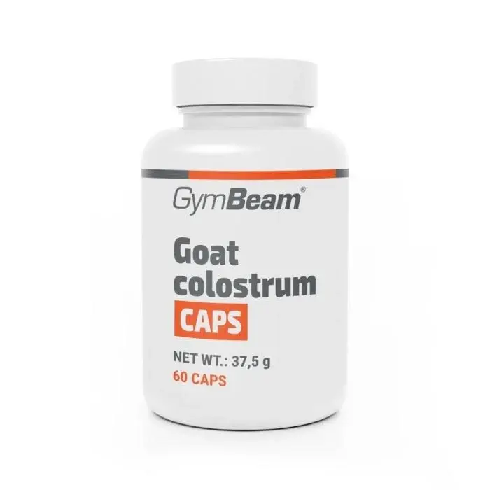 GymBeam Kozí kolostrum s 20% imunoglobulinů (IgG) 60 kaps.