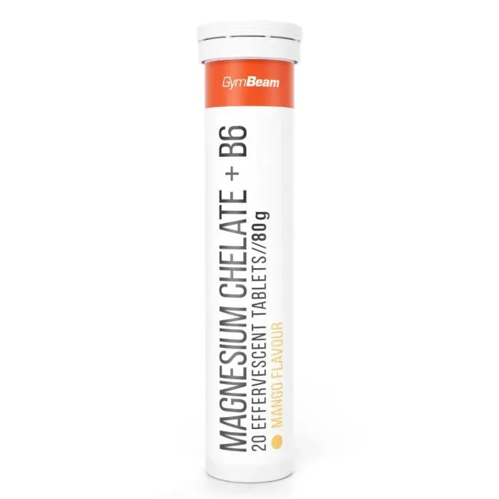 GymBeam Magnesium chelate + B6 20 tab.