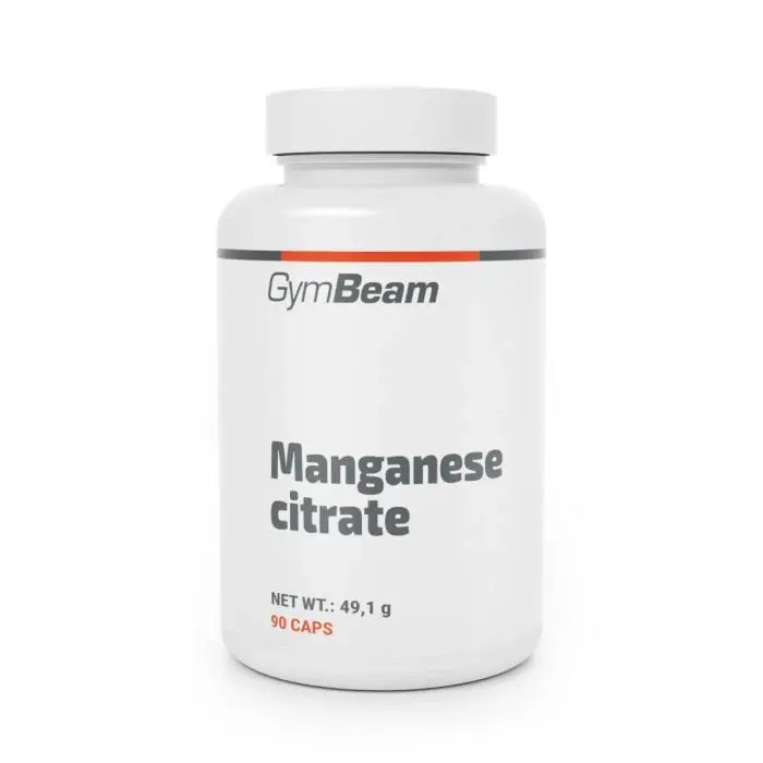 GymBeam Manganese citrate 90 kaps.