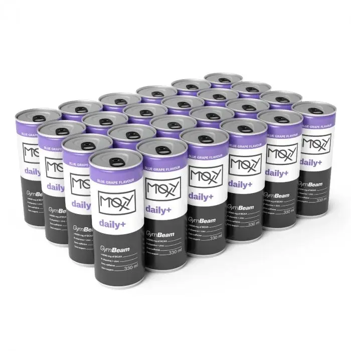 GymBeam MOXY daily+ 330 ml 24 x 330 ml