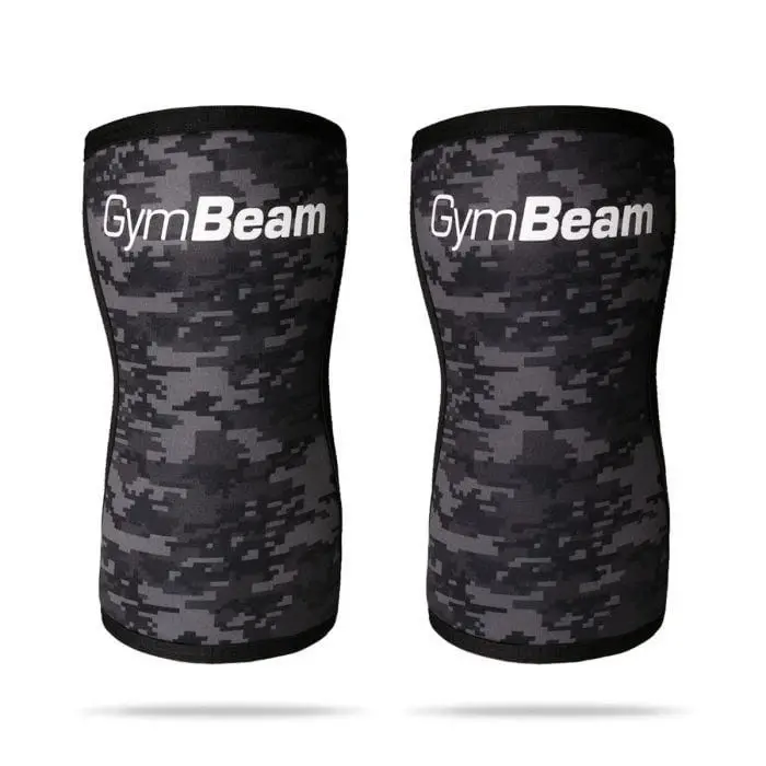 GymBeam Neoprenová bandáž na koleno Conquer Camo POUZE XL (VÝPRODEJ)