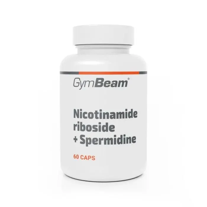 GymBeam Nikotinamid ribosid (prekurzor NAD+) + Spermidin 60 kaps.