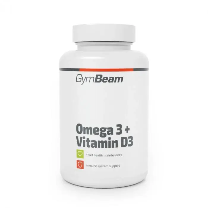 Omega 3 Vitamín D3 - GymBeam