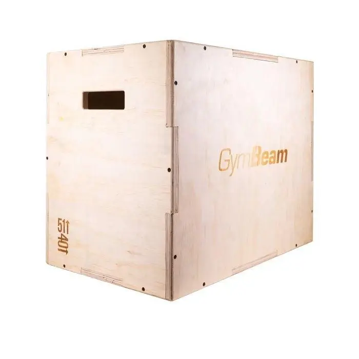 GymBeam Plyometrická bedna PlyoBox Wood (VÝPRODEJ)
