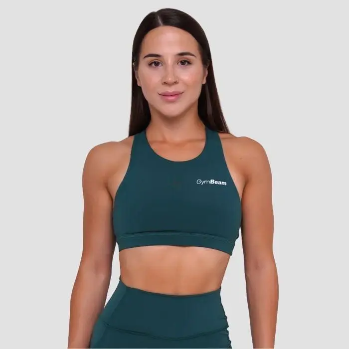 GymBeam Sportovní podprsenka Ignite Dark Green
