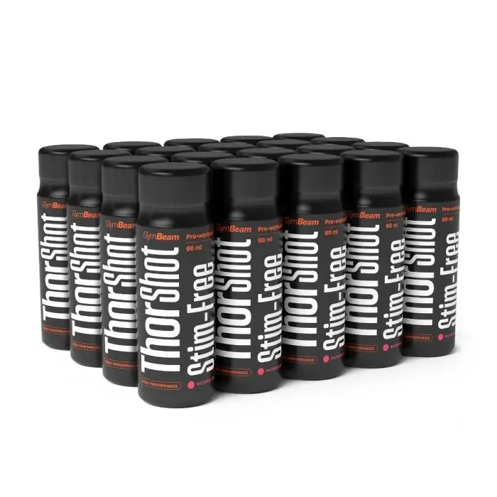 GymBeam Thor Stim-free shot 20 x 60 ml