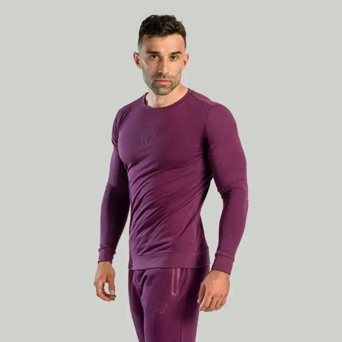 STRIX Tričko s dlouhým rukávem Essential Plum