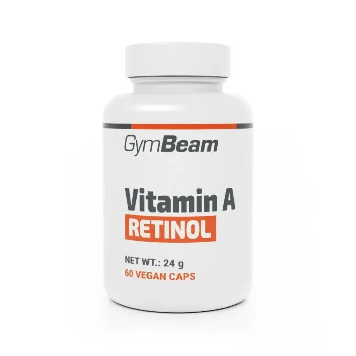 GymBeam Vitamín A (Retinol) 60 kaps. (VÝPRODEJ)