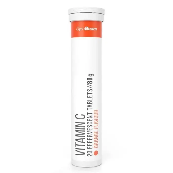 GymBeam Vitamín C 1000 mg - 20 tabs POUZE pomeranč (VÝPRODEJ)