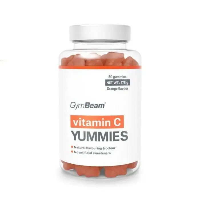 GymBeam Vitamín C Yummies 50 kaps.