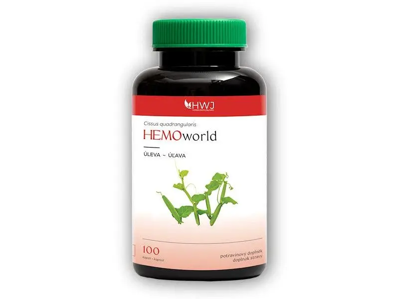 Herbal World HEMOworld - Žumen čtyřhranný 100 kapslí