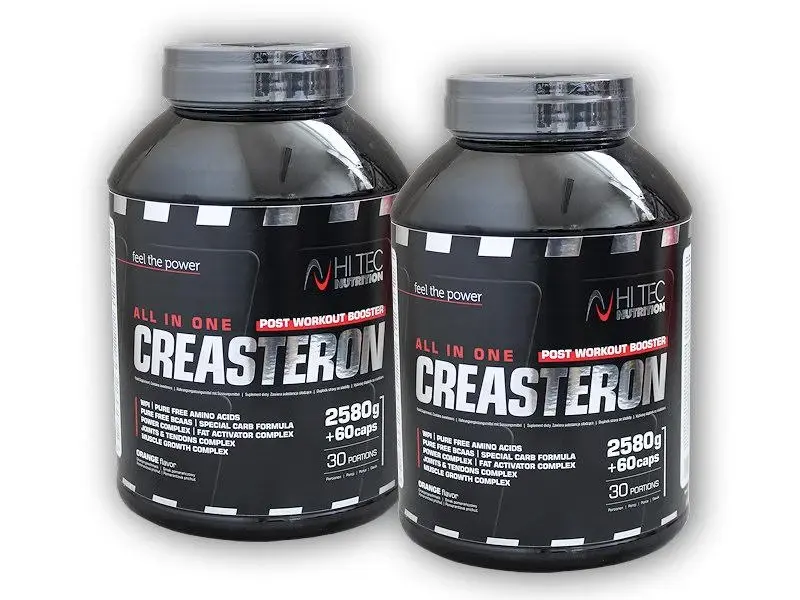 Hi Tec Nutrition 2x Creasteron upgrade 2580g + 60 kapslí