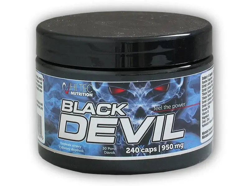 Hi Tec Nutrition Black Devil 240 kapslí