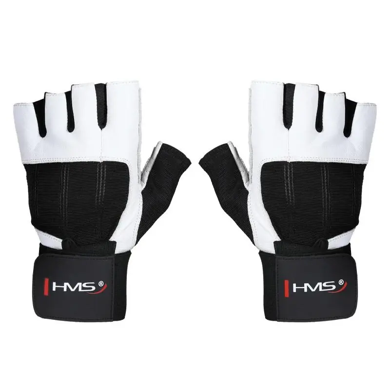 HMS Fitness rukavice RST04 bílé