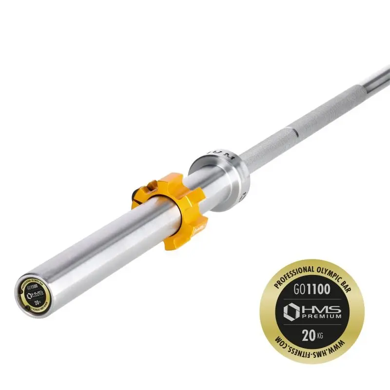 HMS PREMIUM Olympijská osa GO1100 220 cm x 50 mm + rychlouzávěry ZG1500