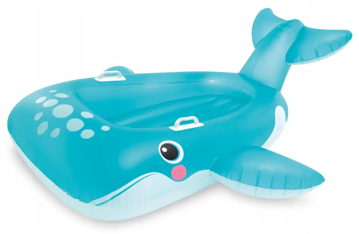Intex Nafukovací zvířátko 57567 Velryba RIDE ON