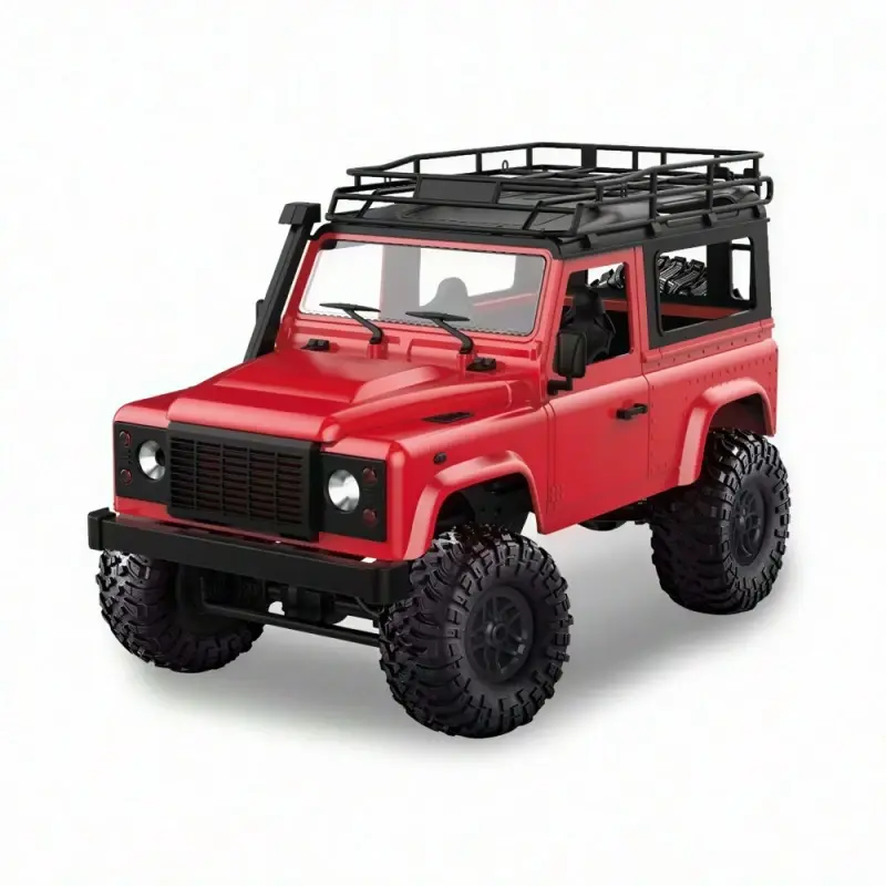 LAND ROVER Defender D90 1:12 červená