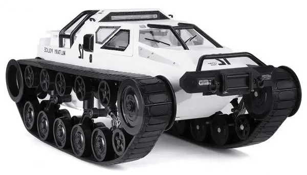 IQ models MILITARY POLICE pásové vozidlo 1:12, 2,4 GHz, RTR, bílá