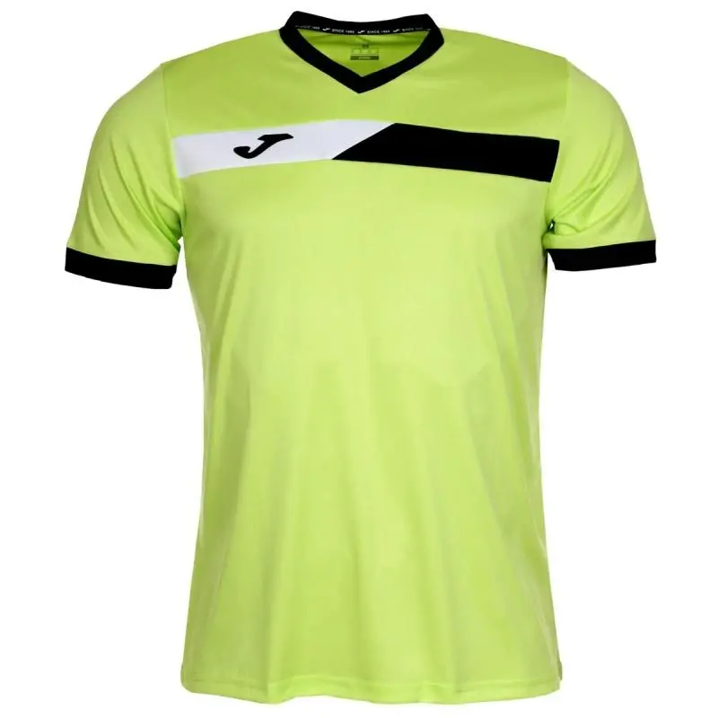 Joma Court Short Sleeve T-shirt pánské triko limetková