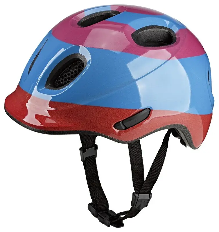 KED Meggy Spark Loopster Pink Blue M 50-55 cm dětská cyklistická přilba