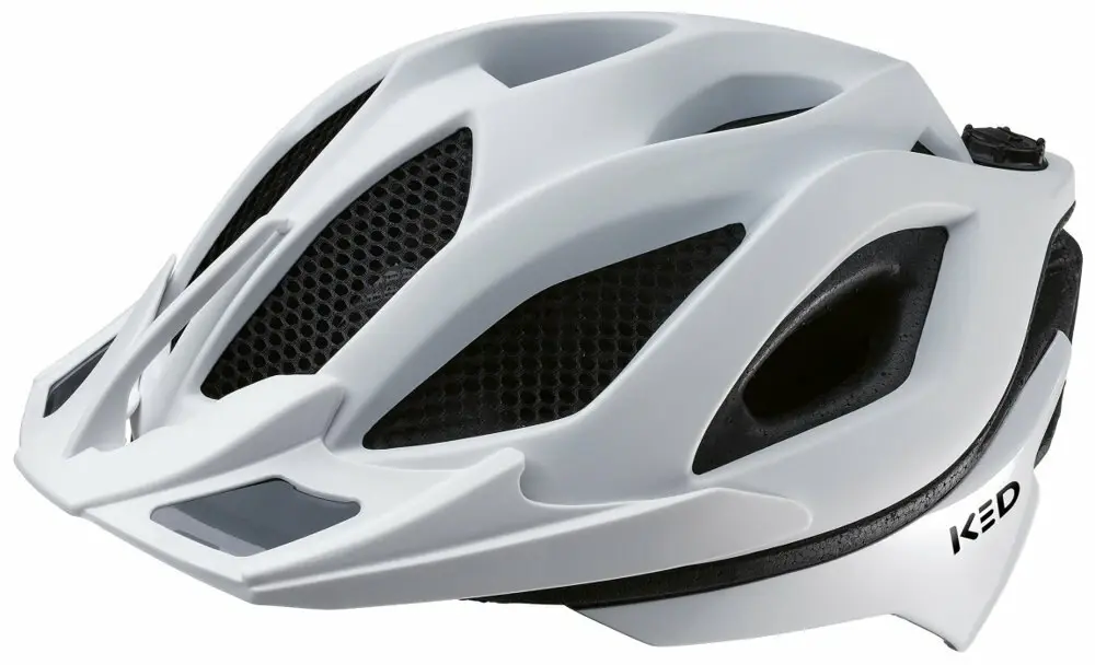 KED Spiri Two Trend bílá matná M (52-58 cm) pánská cyklistická přilba