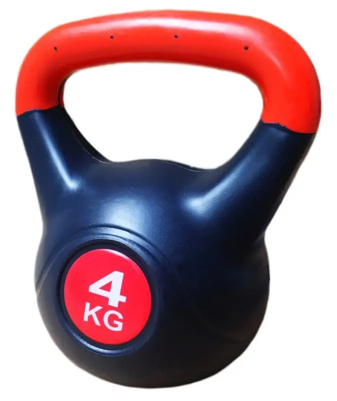 Kubisport Činka kettlebell s cementovou náplní 4 kg