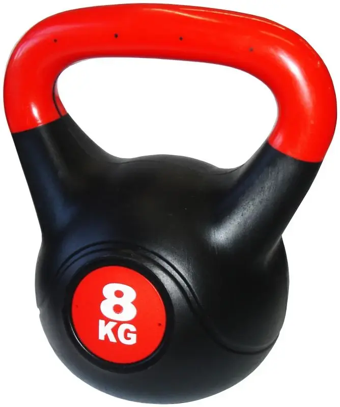 Kubisport Činka kettlebell s cementovou náplní 8 kg
