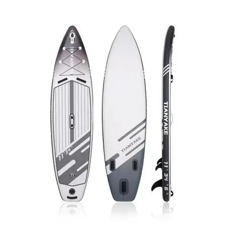 Kubisport Paddleboard 335x86x15 cm s příslušenstvím bílošedý