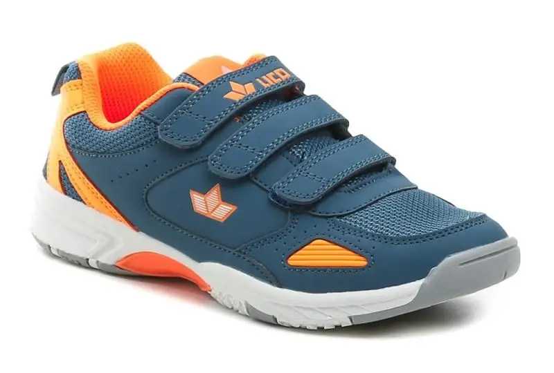 Lico 366184 Peyton V modro oranžové sportovní tenisky