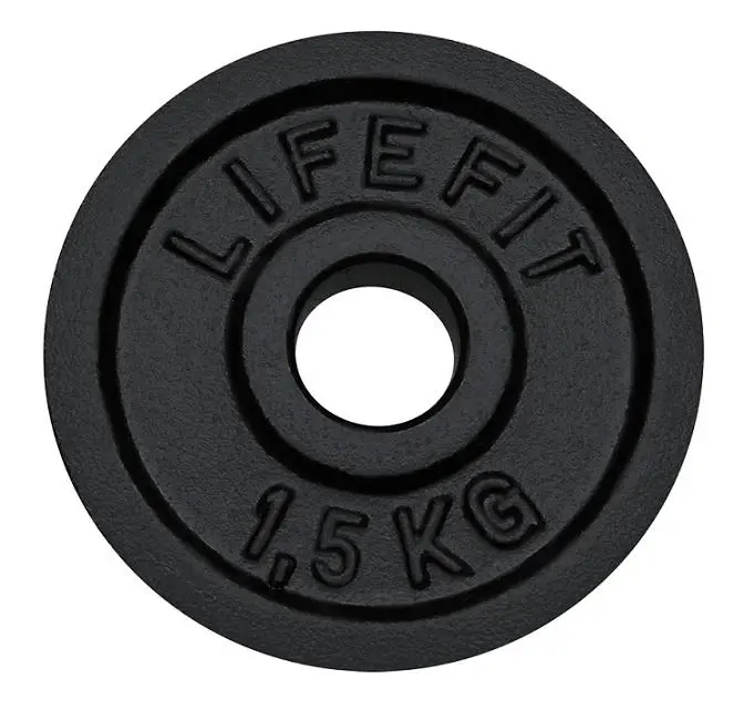Lifefit Kotouč 1.5kg Angular kovový pro 30mm tyč