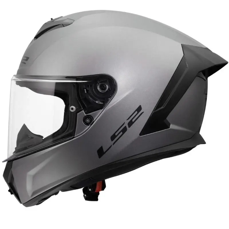 LS2 FF820 Rapid III Solid matná titanová integrální helma na motorku