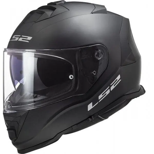 LS2 FF800 Storm II Solid matná černá integrální helma na motorku