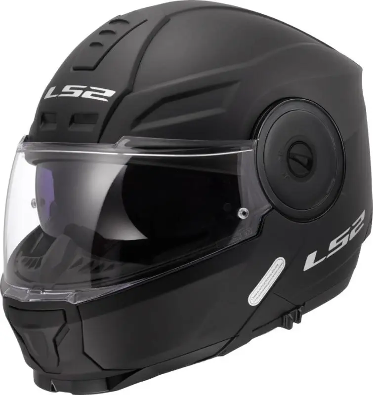 LS2 FF902 Scope II Solid matná černá výklopná helma na motorku