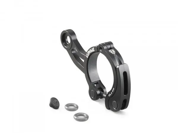 Lupine Neo/Piko/Blika Quickrelease černý rychloupínací držák na řídítka 25,4/31,8/35 mm