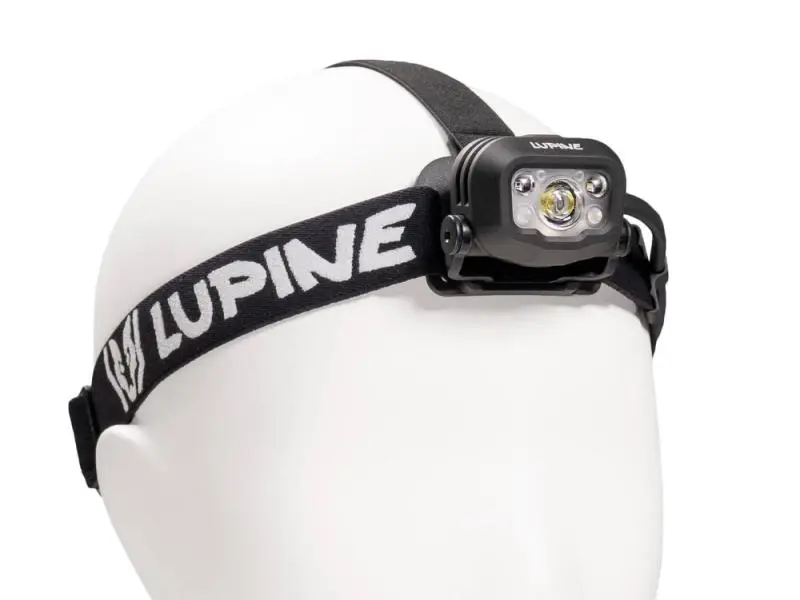 Lupine Penta Pro černá 1400 lumenů 4500K neutrální bílá 3,5 Ah čelovka