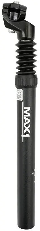 Max1 odpružená sedlovka Sport 27,2/350 mm černá