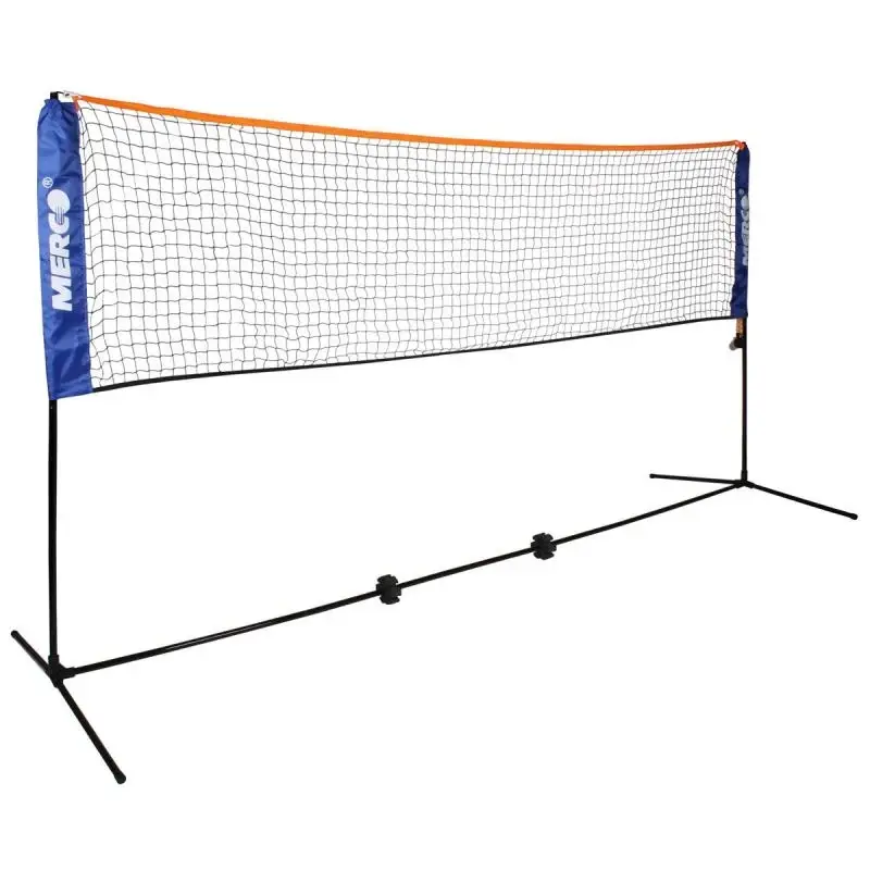 Merco Badminton/tenis set 3 m stojany na kurt vč. sítě (VÝPRODEJ)