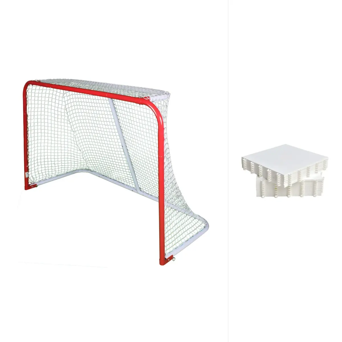Merco Goal hokejová branka + Hockey Revolution Hockey Tiles deska (8 ks)