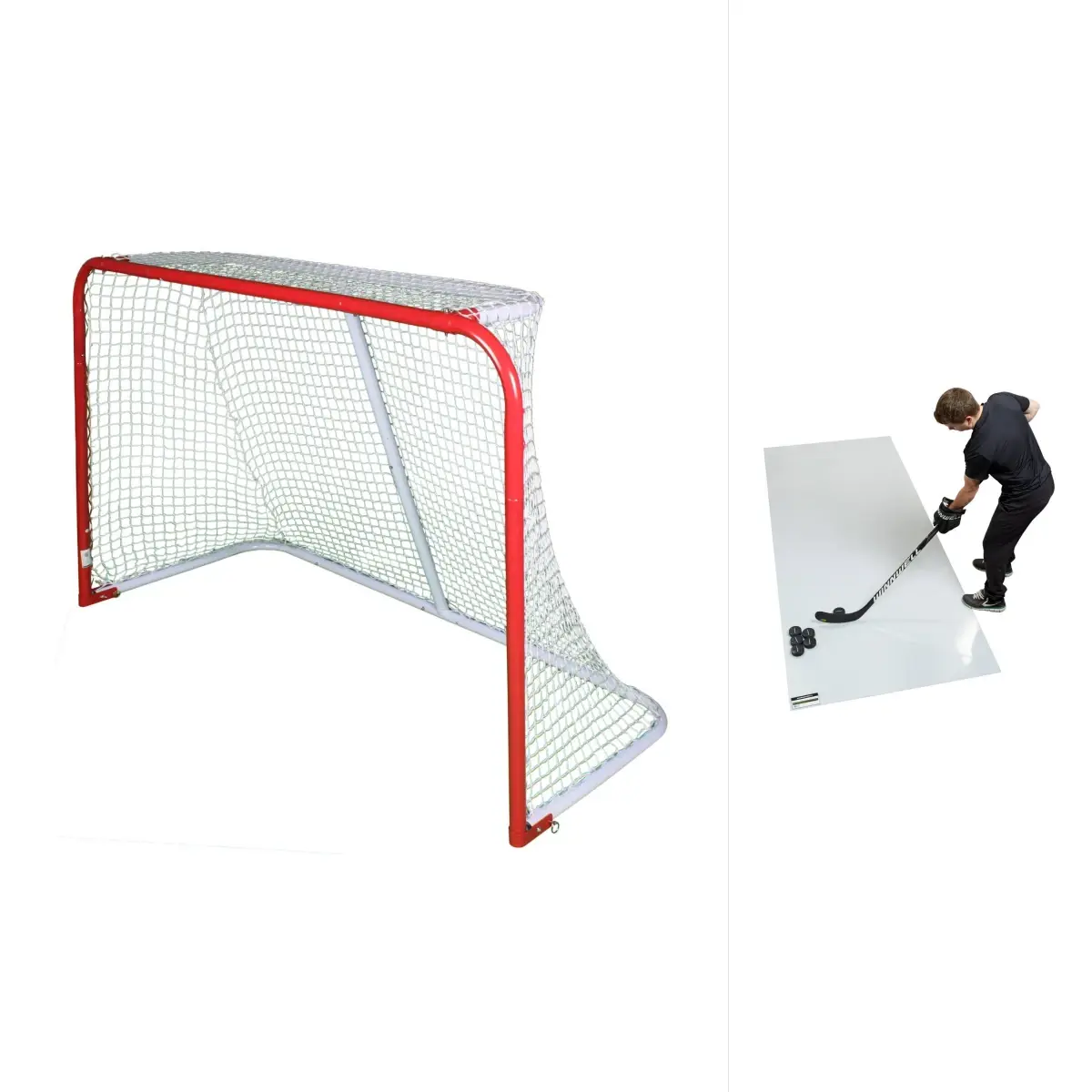 Merco Goal hokejová branka + Winnwell Roll-Up (3000x1200x3mm) deska