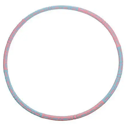 Merco Hula Hoop Foam růžová gymnastická obruč