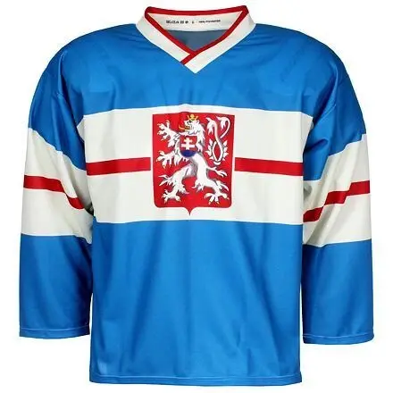 Merco hokejový dres MS ČSR 1947 replika - vlastní potisk