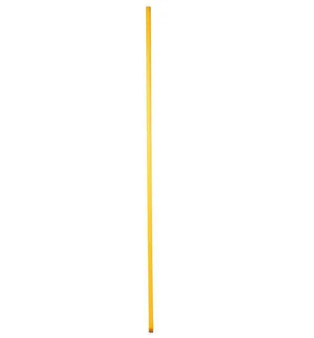 tyčka P1 různé délky žlutá, 100 cm
