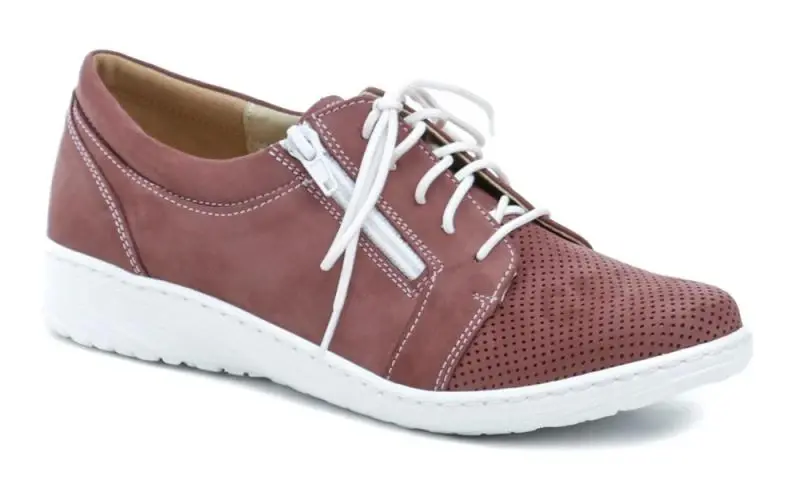 MintakaCZ Mintaka 411423-23 sangria dámské polobotky