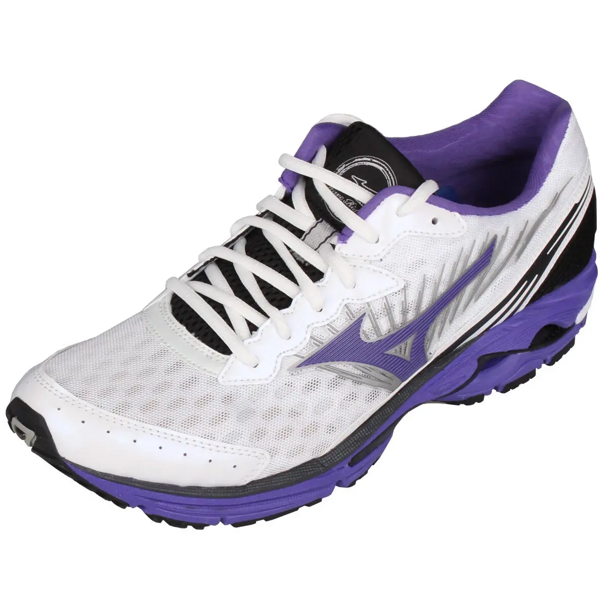 Mizuno Wave Rider 16 W bílo-fialová dámská běžecká obuv
