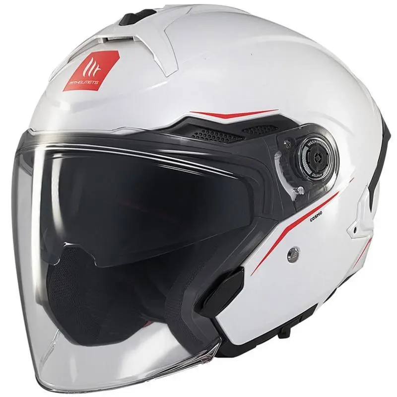 MT Helmets Cosmo SV lesklá bílá