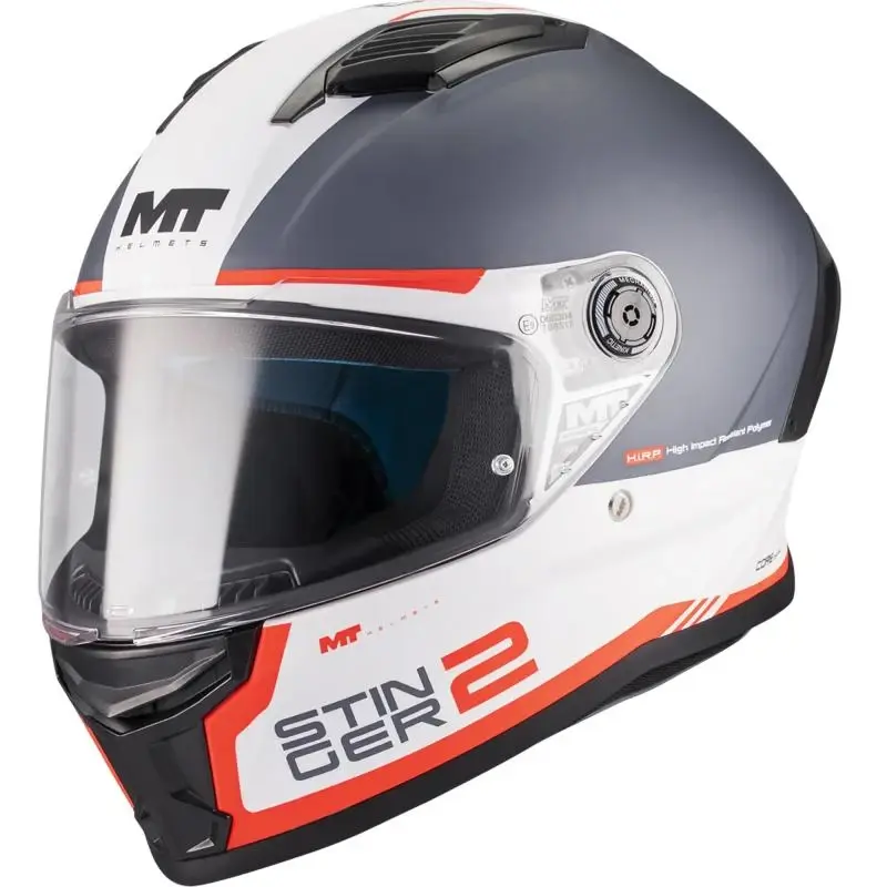 MT Helmets Stinger 2 Core A5 matná modro-bílo-červená