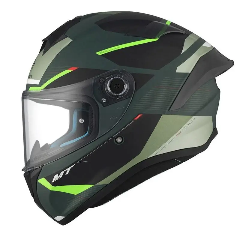 MT Helmets TARGO S KAY C6 matná černo-zelená integrální helma na motorku