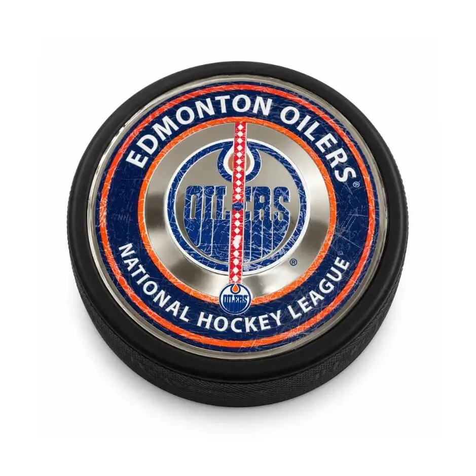 Mustang Fanouškovský puk NHL Center Ice Chrome Puck