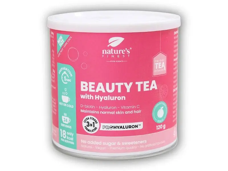 Natures Finest Beauty tea with hyaluron 120g