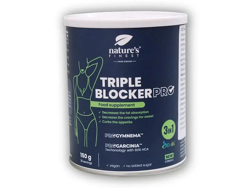 NutrisSlim Triple Blocker PRO, Blokátor sacharidů, 150 g